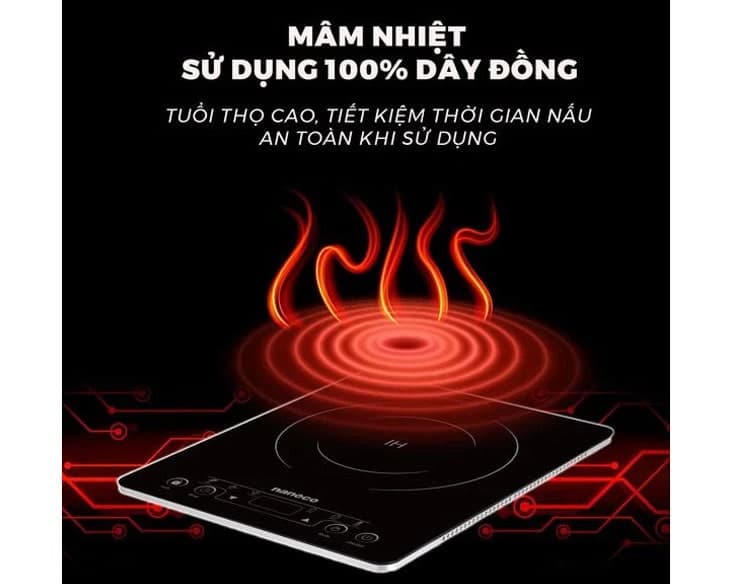 Bếp từ đơn Nanoco NICS647
