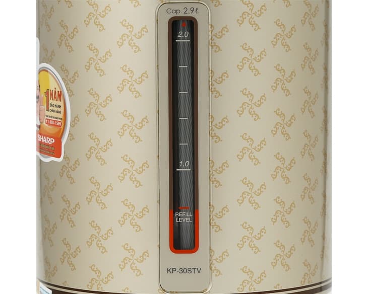 Bình thủy điện Sharp KP-30STV-RB 2.9 lít