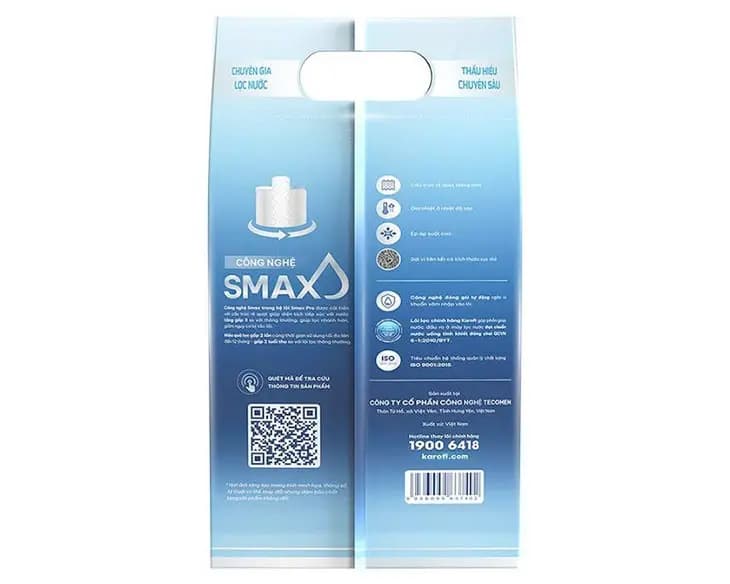 Bộ 3 lõi lọc thô Karofi Smax Pro 1, 2, 3