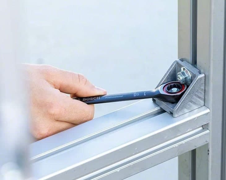 Bộ cờ lê 10 món thép đen Bosch (1600A016BU)