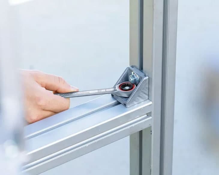 Bộ cờ lê 10 món thép trắng Bosch (1600A02AU0)