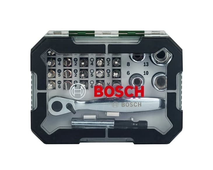 Bộ dụng cụ mở ốc vít 26 món Bosch 2607017322