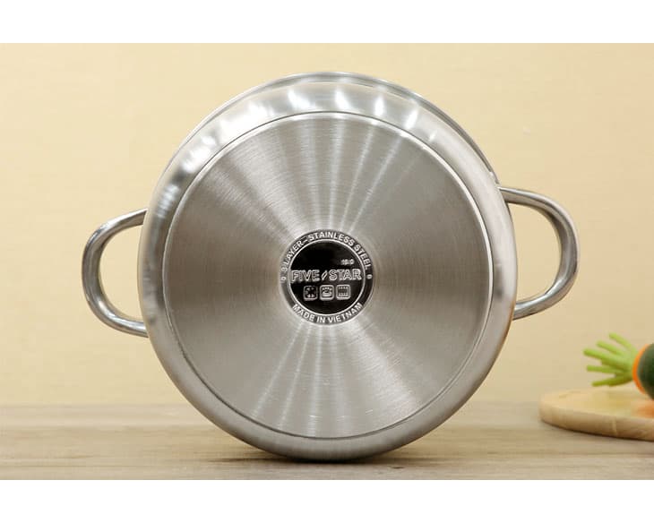 Bộ nồi Inox 3 đáy Fivestar FS-B3004