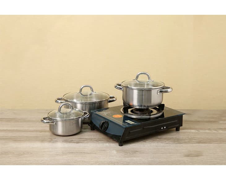 Bộ nồi Inox 3 đáy Fivestar FS-B3004