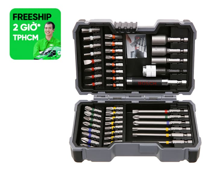 Bộ vặn vít Bosch (43 chi tiết)