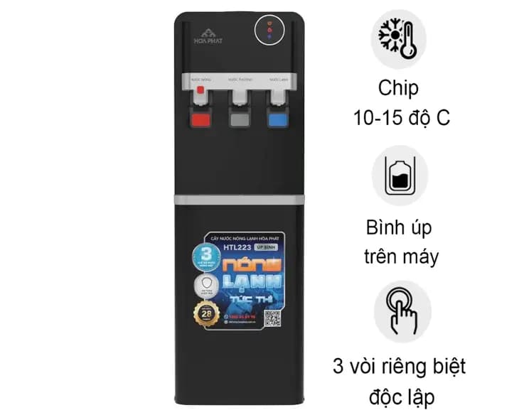 Cây nước nóng lạnh Hòa Phát HTL223
