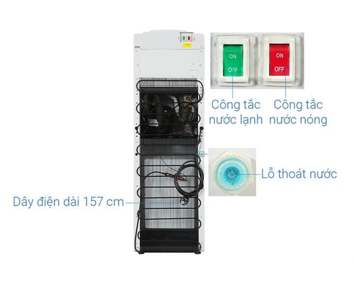Cây nước nóng lạnh Hòa Phát HTL258