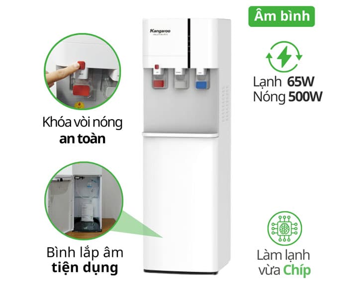 Cây nước nóng lạnh Kangaroo KG59A3