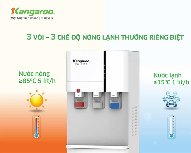 Cây nước nóng lạnh Kangaroo KG59A3