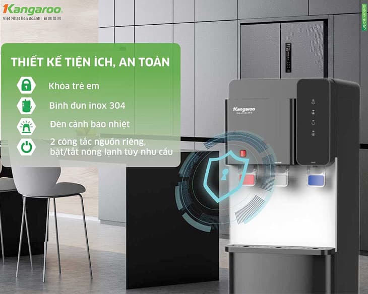 Cây nước nóng lạnh Kangaroo KG699A3