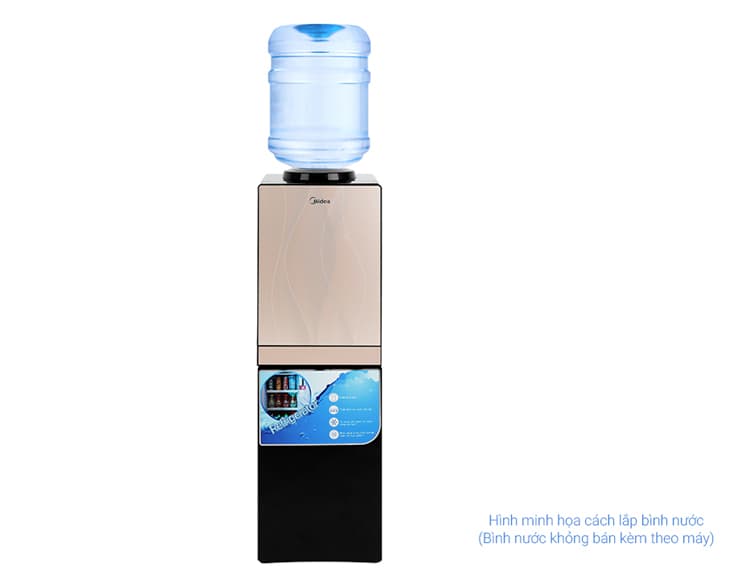 Cây nước nóng lạnh Midea YL1836S-B 520W