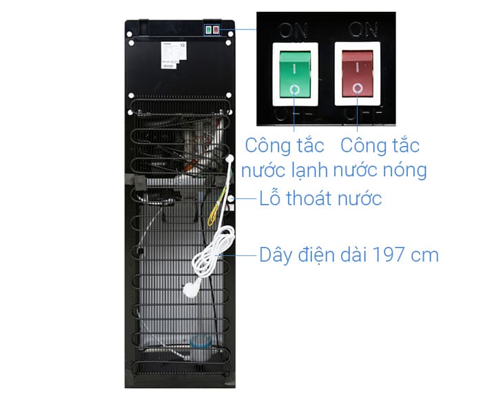 Cây nước nóng lạnh Toshiba RWF-W1669BV(K1)