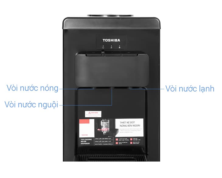 Cây nước nóng lạnh Toshiba RWF-W1917TV(K)