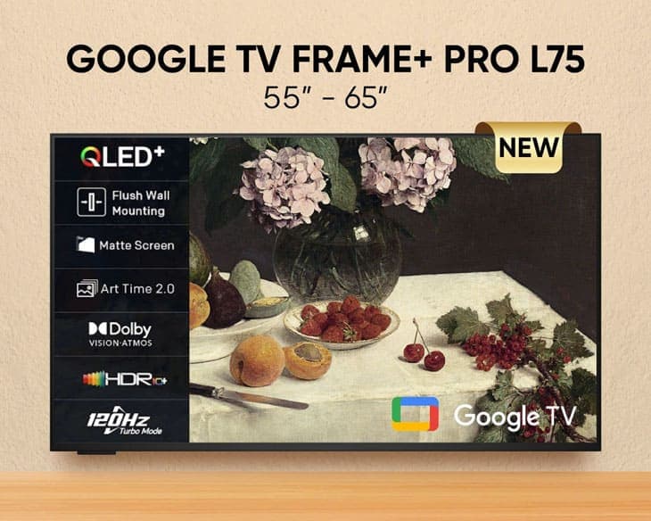 Google Tivi QLED Coocaa 4K 65 Inch 65L75
