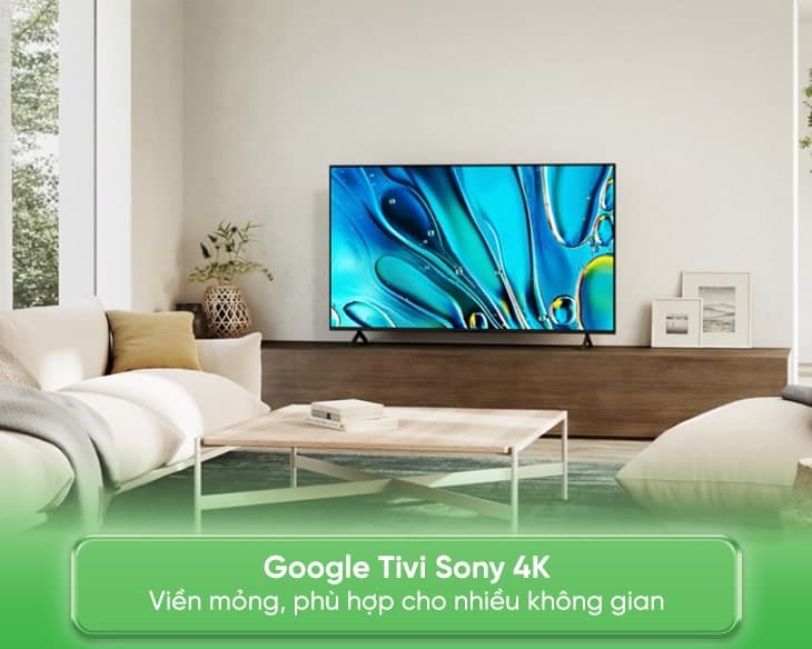 Google Tivi Sony 4K 55 inch K-55S30