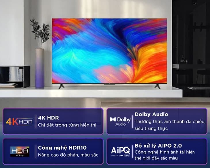Google Tivi TCL LED 4K 55 inch 55P638