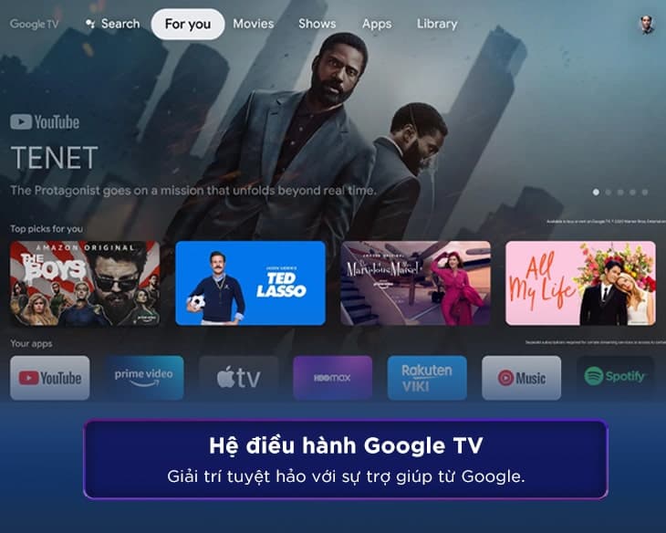 Google Tivi TCL LED 4K 55 inch 55P638