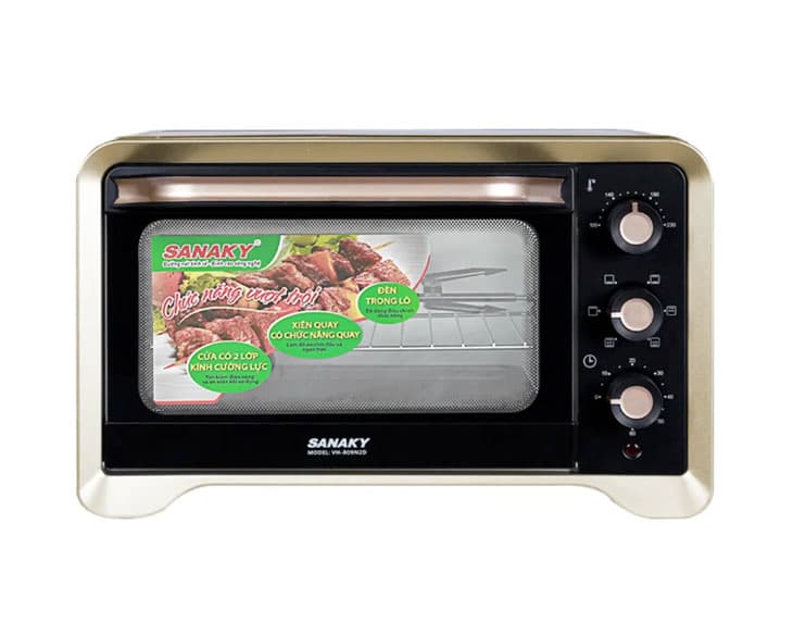 Lò nướng Sanaky 80 lít LN.VH809N2D