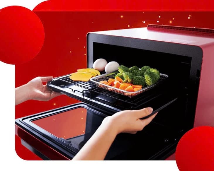 Lò vi sóng hơi nước Sharp 31 lít AX-1700VN(R)
