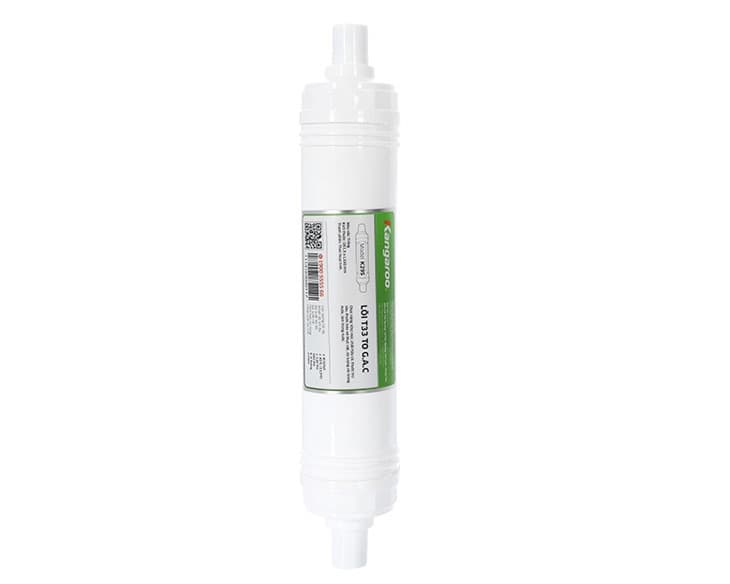 Lõi lọc Kangaroo T33 to than GAC trắng sứ (XB)