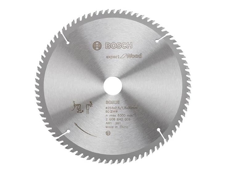 Lưỡi cưa gỗ Bosch 254X25.4MM T40 (2608643001)