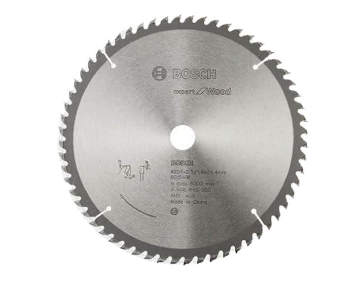 Lưỡi cưa gỗ Bosch 254X25.4MM T60 (2608643002)