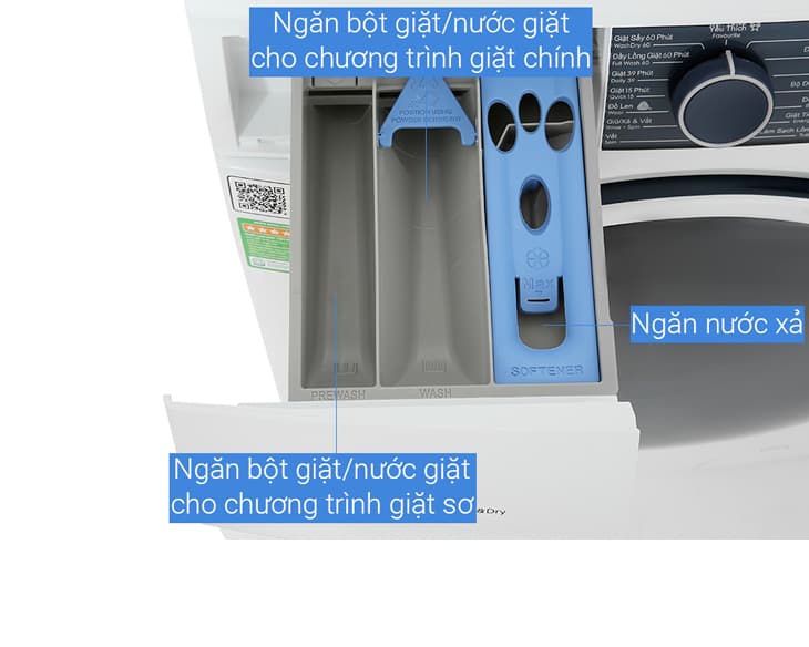 Máy Giặt Sấy Electrolux 10/7 kg EWW1024P5WB
