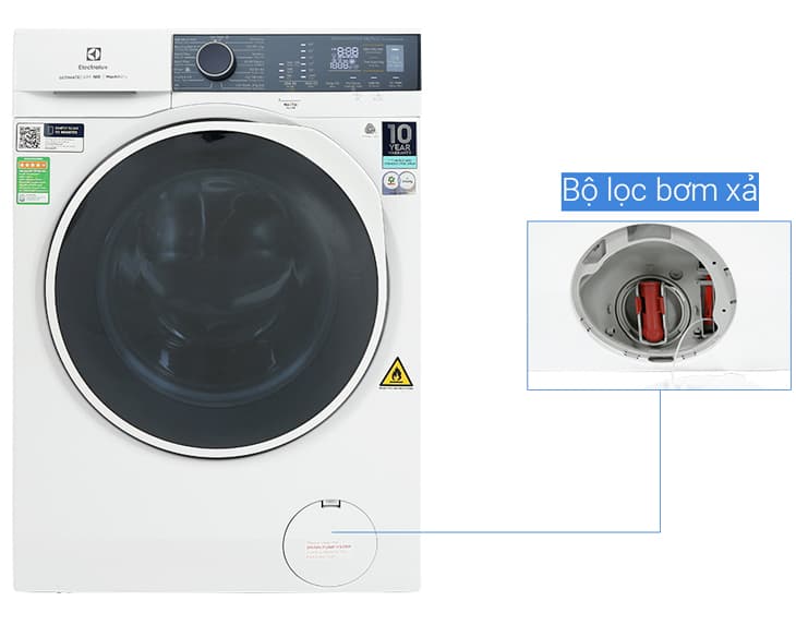 Máy Giặt Sấy Electrolux 10/7 kg EWW1024P5WB