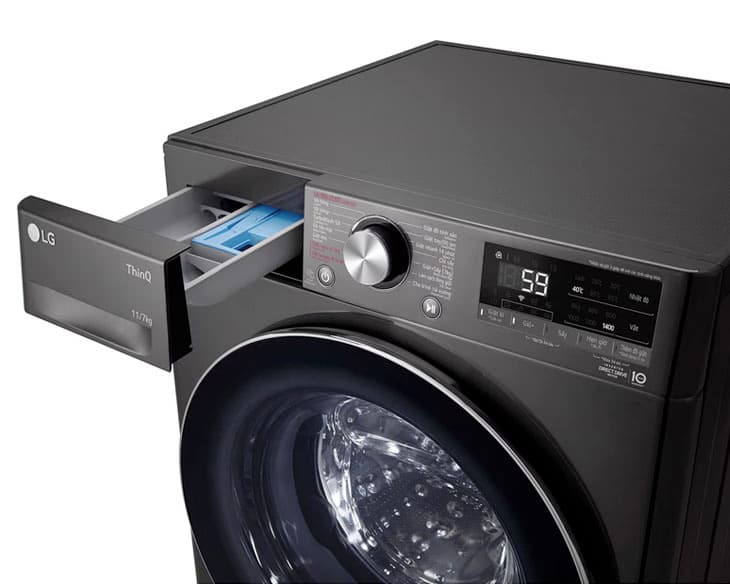 Máy Giặt Sấy LG AI DD 11/7 kg FV1411D4B