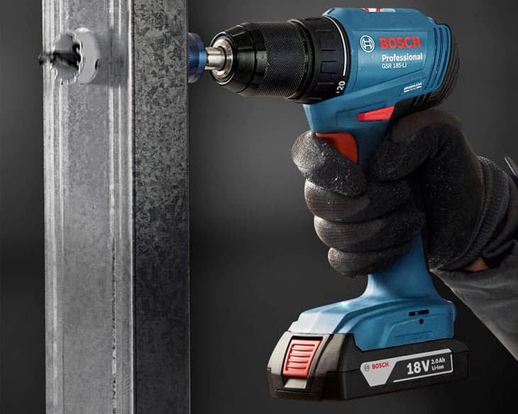 Máy khoan vặn vít pin Bosch GSR 185-LI (1 Pin)