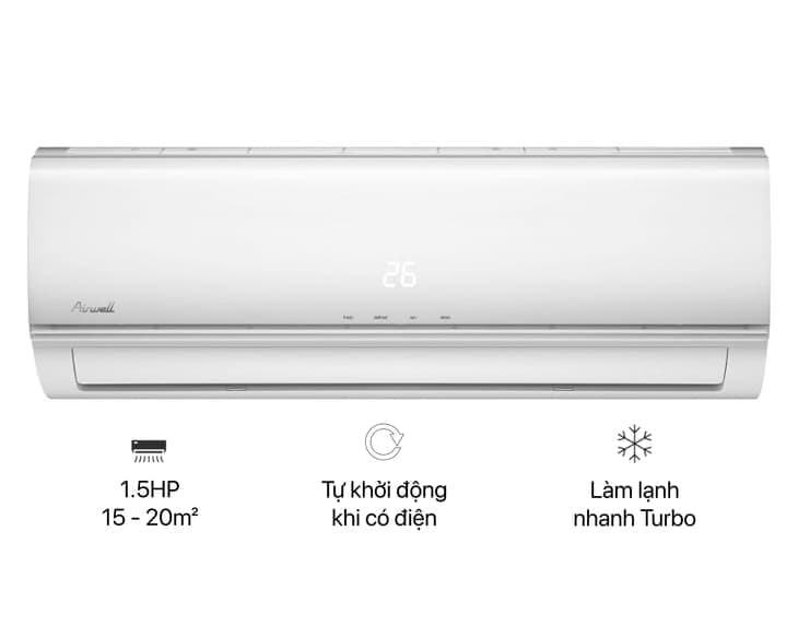 Máy lạnh Airwell 1.5 HP AW-12CM-1