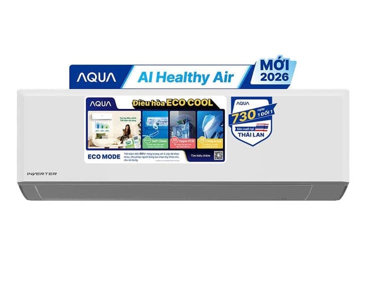 Máy lạnh Aqua Inverter 1 HP AQA-RV10EA