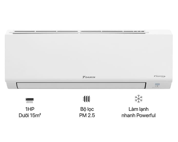 Máy lạnh Daikin Inverter 1 HP FTKB25YVMV