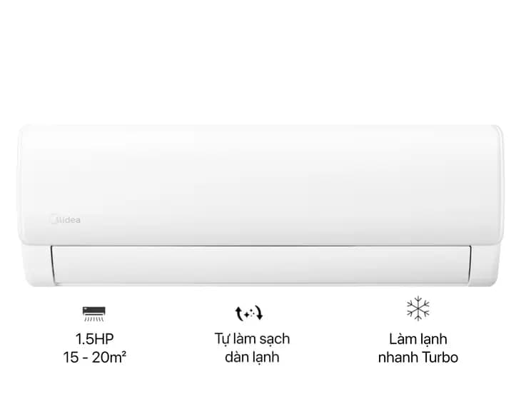Máy lạnh Midea 1.5 HP MSFQ-12CRN8