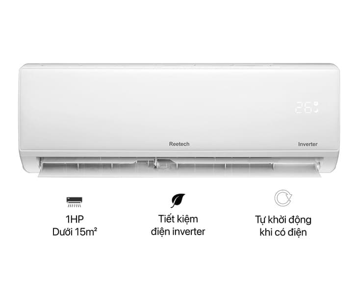 Máy lạnh Reetech Inverter 1 HP RTV09