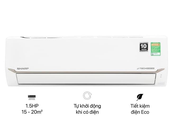 Máy lạnh Sharp Inverter 1.5 HP AH-X13CEW