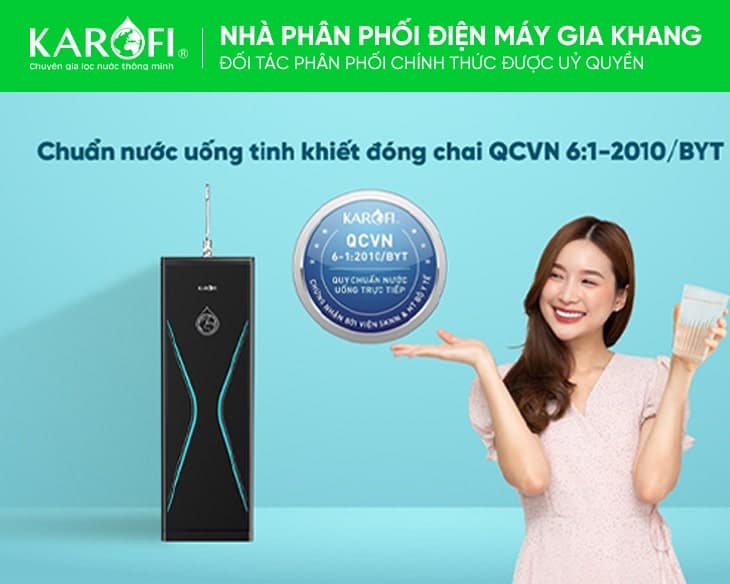Máy lọc nước Karofi KAQ-D36S