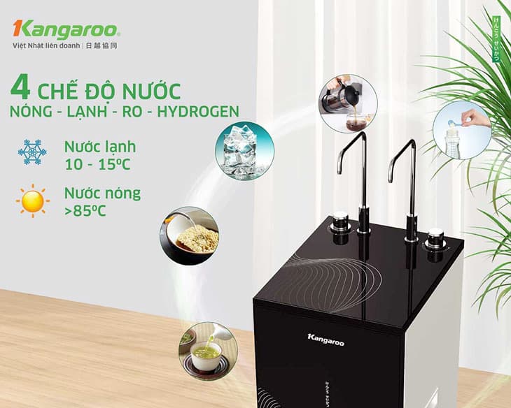 Máy lọc nước nóng lạnh Kangaroo KG10A68