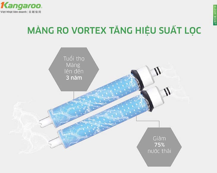Máy lọc nước nóng lạnh Kangaroo KG10A68
