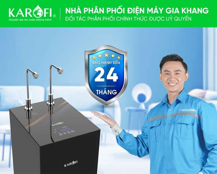 Máy lọc nước nóng lạnh Karofi KAD-N89