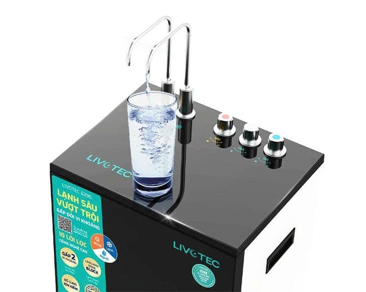 Máy lọc nước nóng lạnh Karofi Livotec 629S