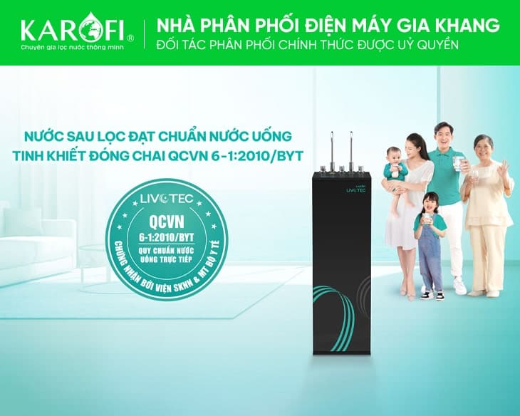 Máy lọc nước nóng lạnh Livotec 630S