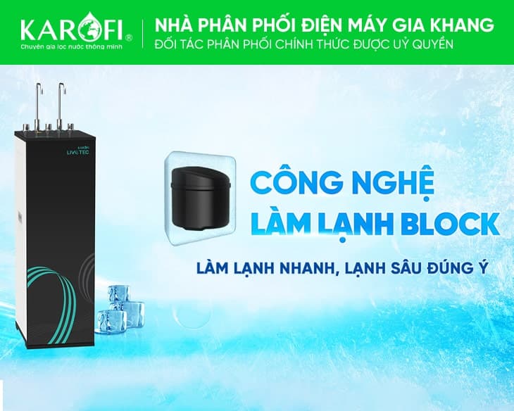 Máy lọc nước nóng lạnh Livotec 630S
