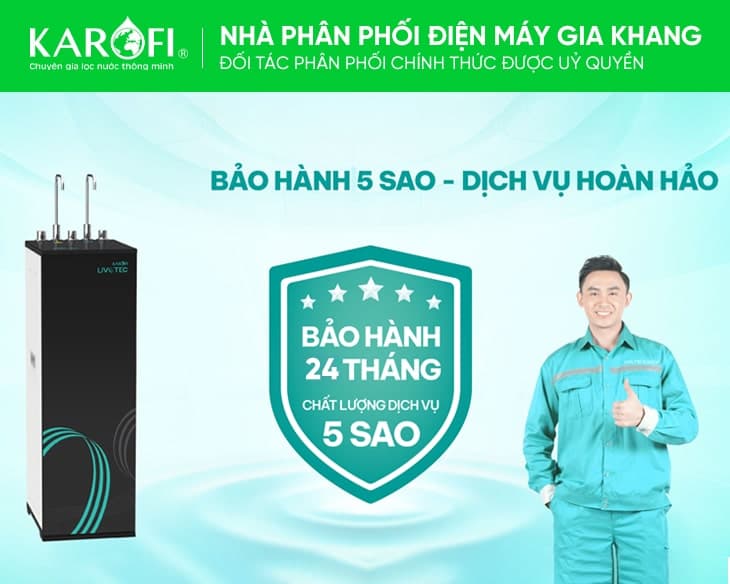Máy lọc nước nóng lạnh Livotec 630S