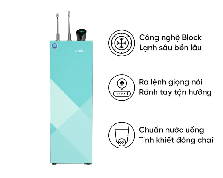 Máy lọc nước RO nóng lạnh Karofi KAD-N91