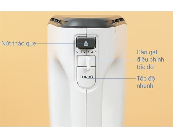 Máy nhồi bột đánh trứng Philips HR3745/00