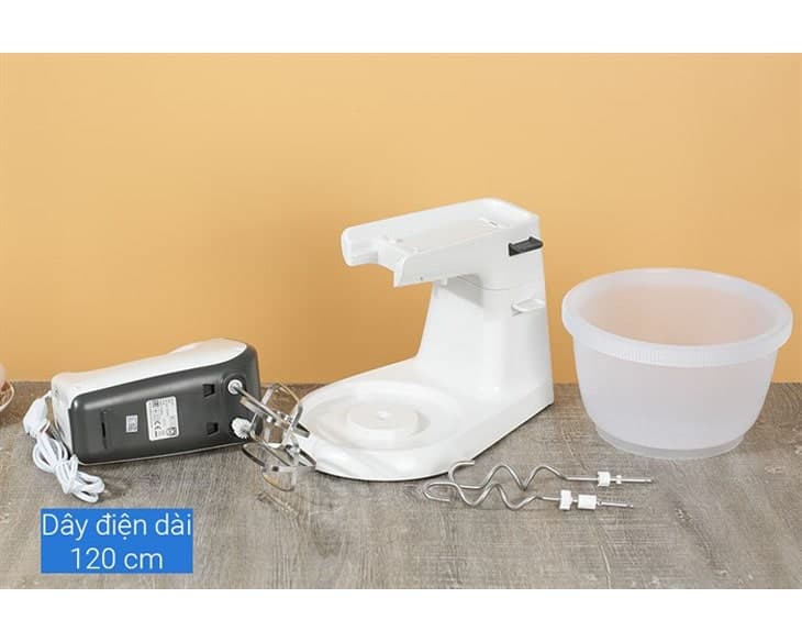 Máy nhồi bột đánh trứng Philips HR3745/00