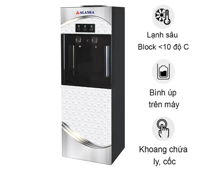 Máy nước nóng lạnh Alaska R72C NEW