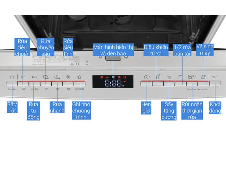 Máy rửa chén độc lập Bosch SMS6ECI11E