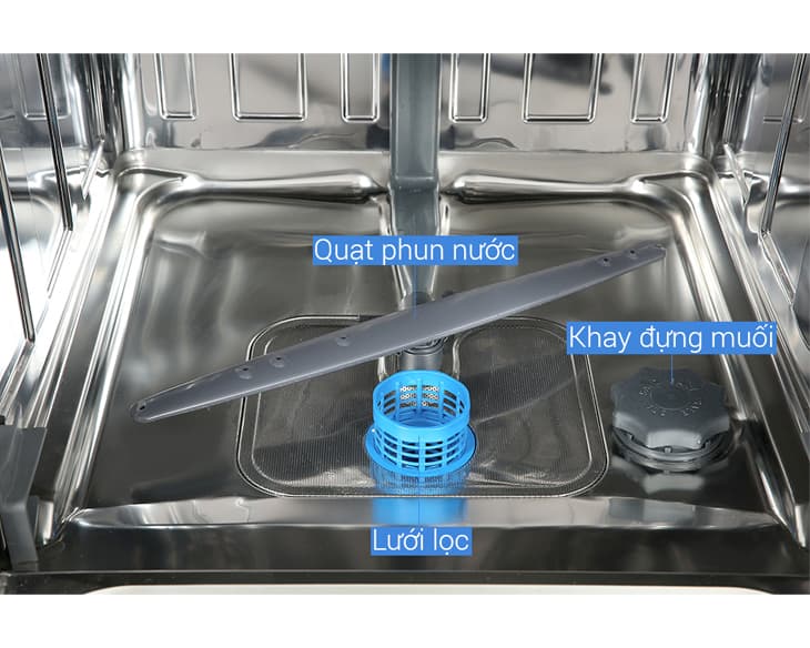 Máy rửa chén độc lập Candy CDPN 4D620PW/E